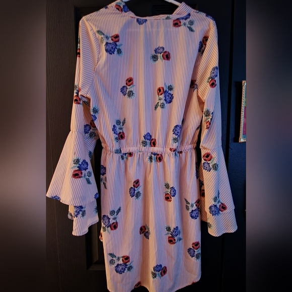 Soo cute Hint of blush baby pink flower dress.. - Picture 5 of 8